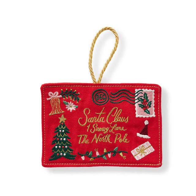 Rifle Paper Co Ornaments Santa Letter