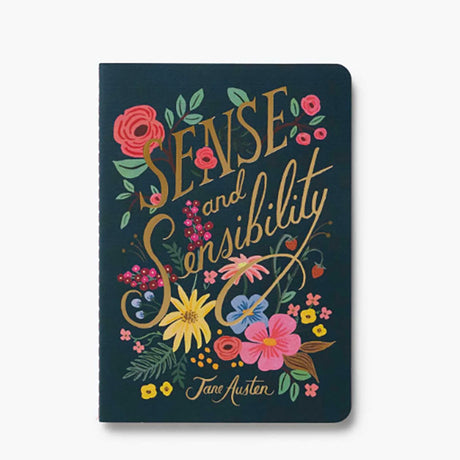 Rifle Paper Co Pack of 3 Stitched Notebooks - Jane Austen 2