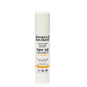 {SIMPLE as that} SPF50 Children Sunscreen