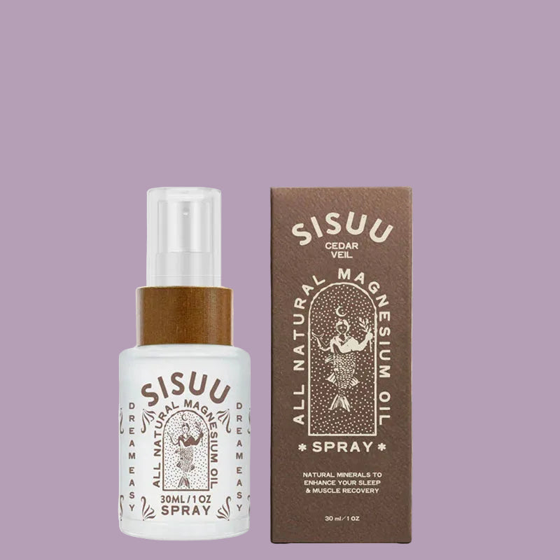 SISUU Magnesium Recovery Spray - Cedar Veil travel size