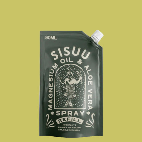 SISUU Magnesium Recovery Spray refill pouch