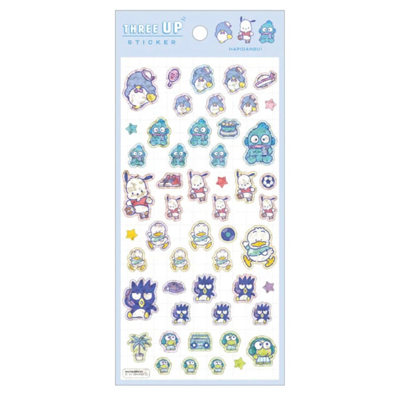 Sanrio Stickers - puffy blue