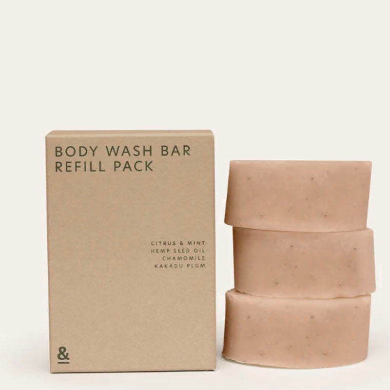 Seed & Sprout Body Wash Bar - Citrus Mint 3 pack