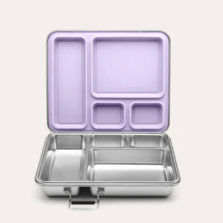 Seed & Sprout CrunchBox 2.0 Lunch Box with Leak Resistant Seal Lilac