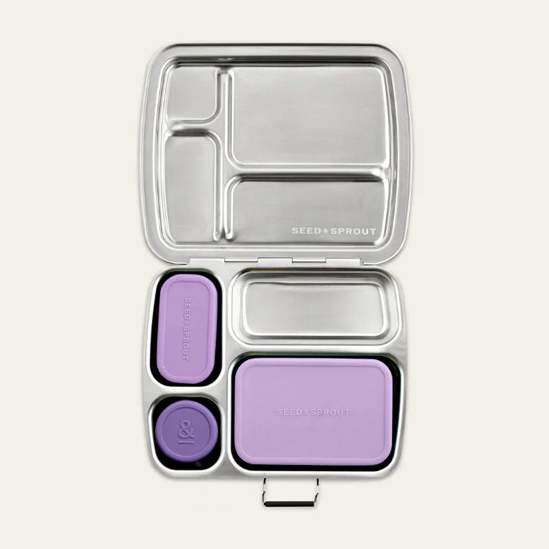 Seed & Sprout CrunchBox 3 Pot Set - Plum