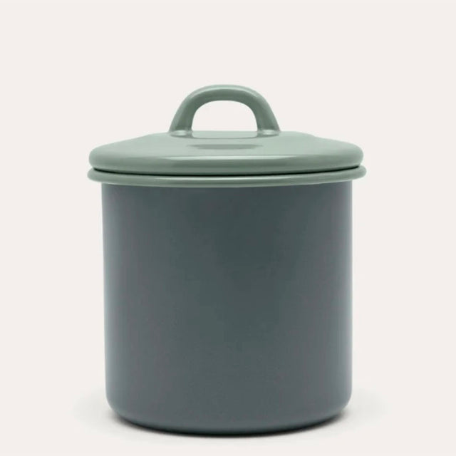 Seed & Sprout Enamel Storage Jar Eucalyptus Medium