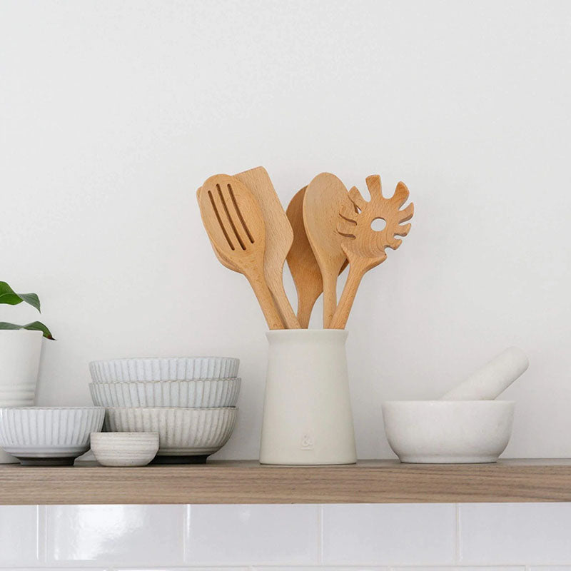 Seed & Sprout Kitchen Ceramic Utensil Holder Geelong