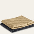 Seed & Sprout Knitted Dish Cloth 2-pack Midnight Macadamia