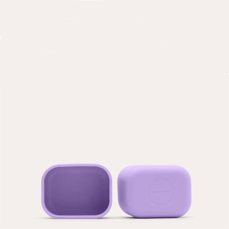 Seed & Sprout Rectangle Silicone Divider Set Lilac