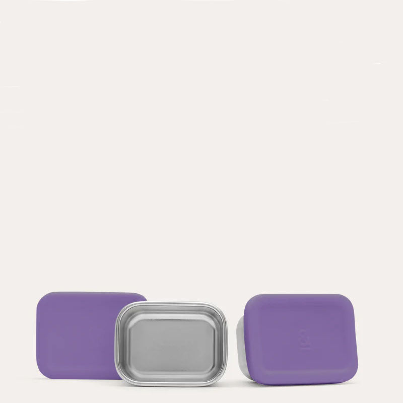 Seed & Sprout Rectangle Snackpot Duo Iris