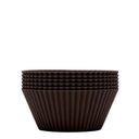 Seed & Sprout Reusable Silicone Muffin Cups Carob
