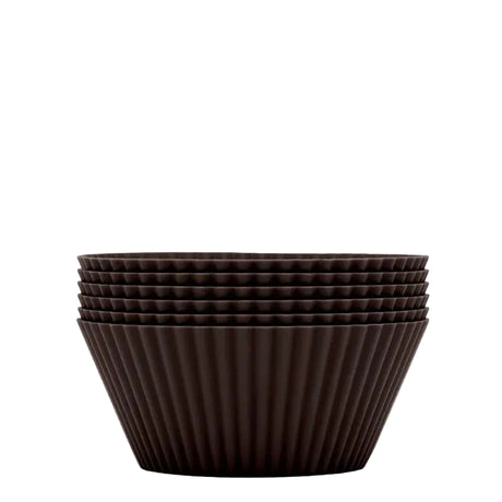 Seed & Sprout Reusable Silicone Muffin Cups Carob