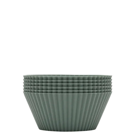 Seed & Sprout Reusable Silicone Muffin Cups Eucalyptus