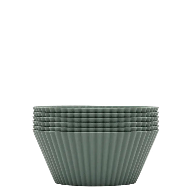 Seed & Sprout Reusable Silicone Muffin Cups Eucalyptus