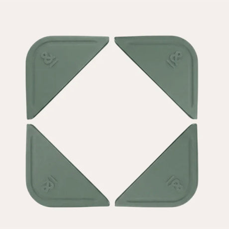 Seed & Sprout Silicone Anti-Slip Chopping Board Corners eucalyptus