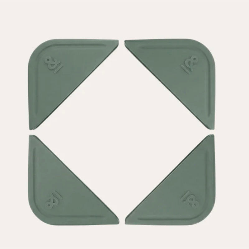 Seed & Sprout Silicone Anti-Slip Chopping Board Corners eucalyptus