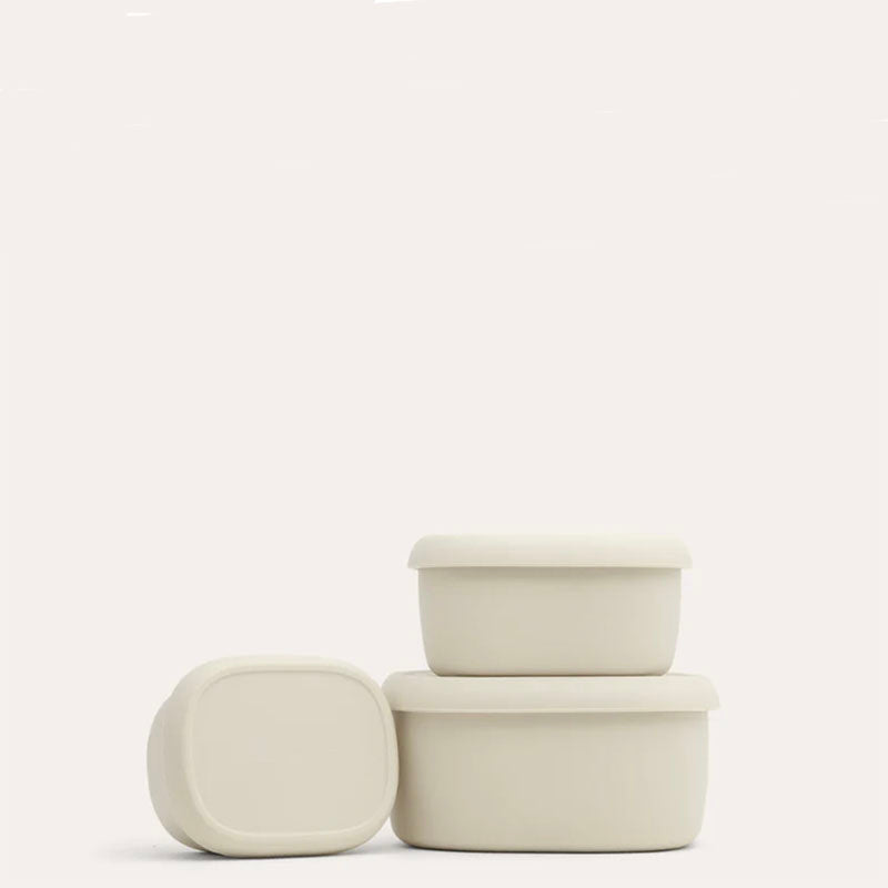 Seed & Sprout Silicone Nesting Containers 3pk