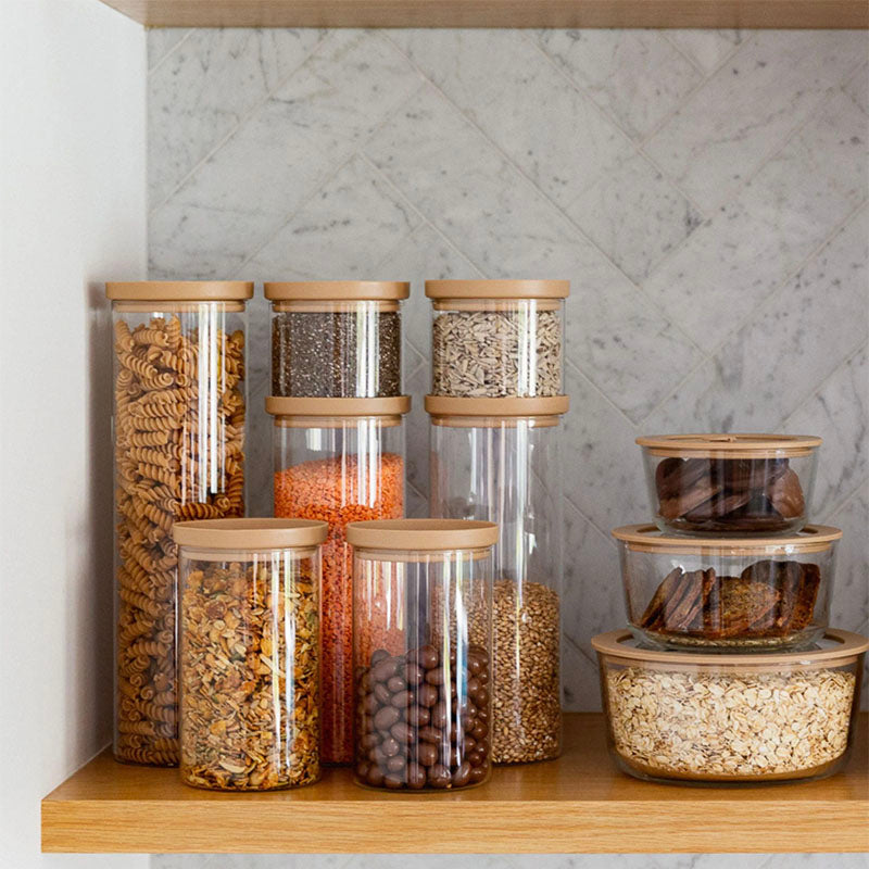 Wategos Glass Pantry Storage Jar