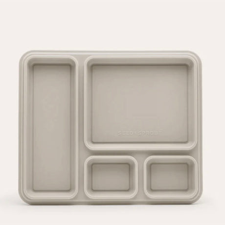 Seed & Sprout CrunchBox 2.0 Lunch Box with Leak Resistant Seal Mushroom