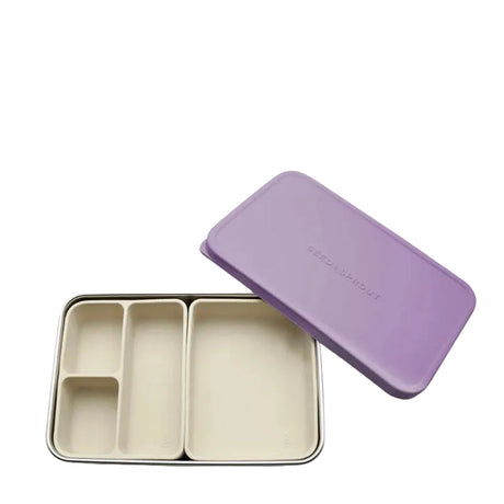 Seed & Sprout Large CrunchPot with Dividers Plum