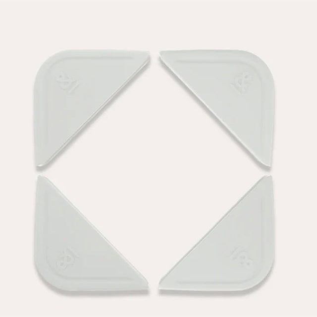 Seed & Sprout Silicone Anti-Slip Chopping Board Corners Mushroom