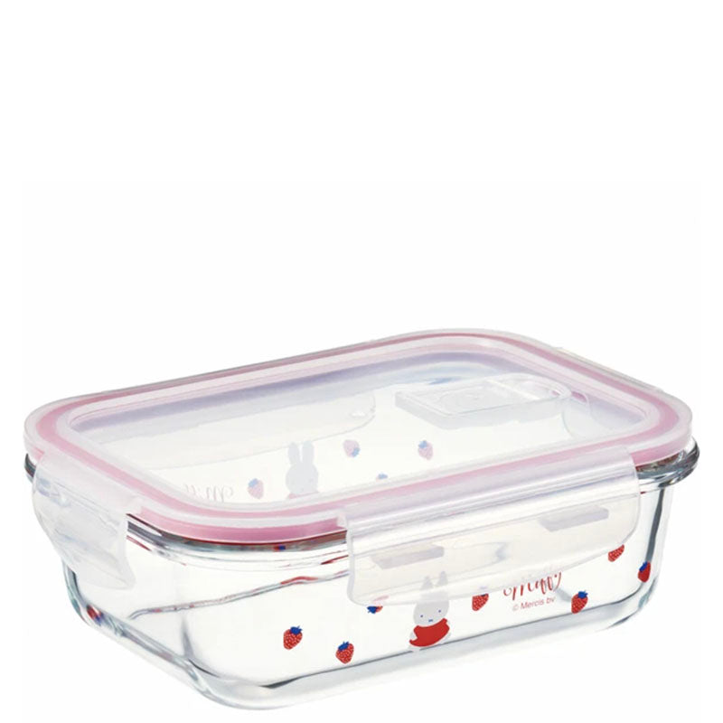 Skater Miffy Glass Food Storage Container medium