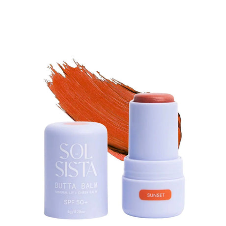 Sol Sista BUTTA BALM Mineral Lip & Cheek Balm Sunset