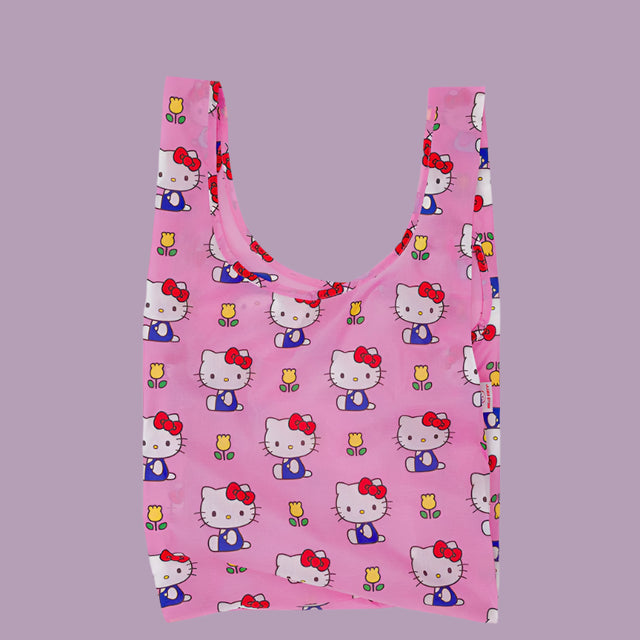 Baggu Reusable Shopping Bag Hello Kitty Pink