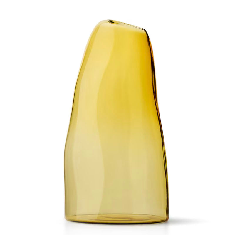 Studio Milligram Organic Interiors Casper Vase large yellow