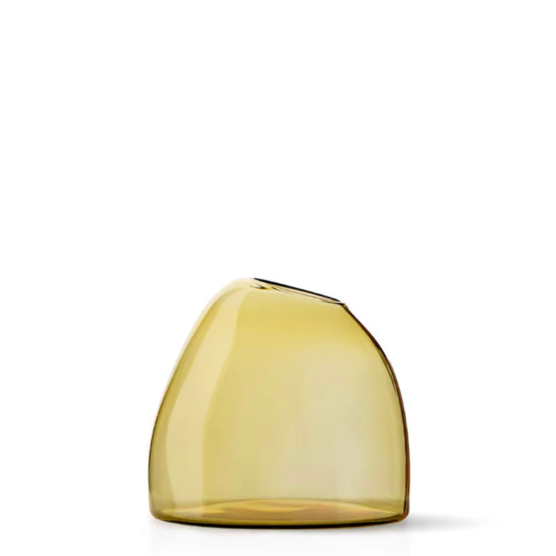 Studio Milligram Organic Interiors Casper Vase small yellow