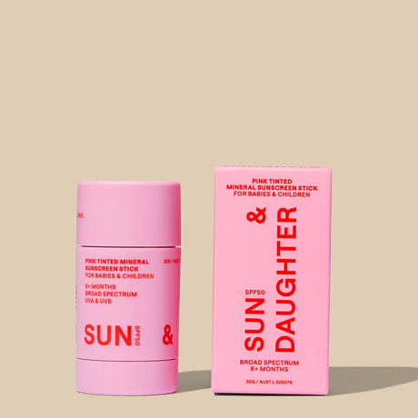 Sun & Daughter SPF50 Pink Mineral Sunscreen Stick