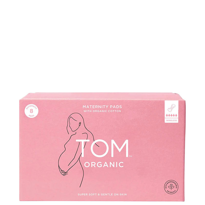 TOM Organic Wingless Maternity Pads