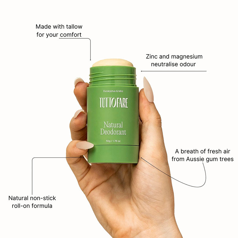 TUTTOFARE Natural Deodorant Geelong
