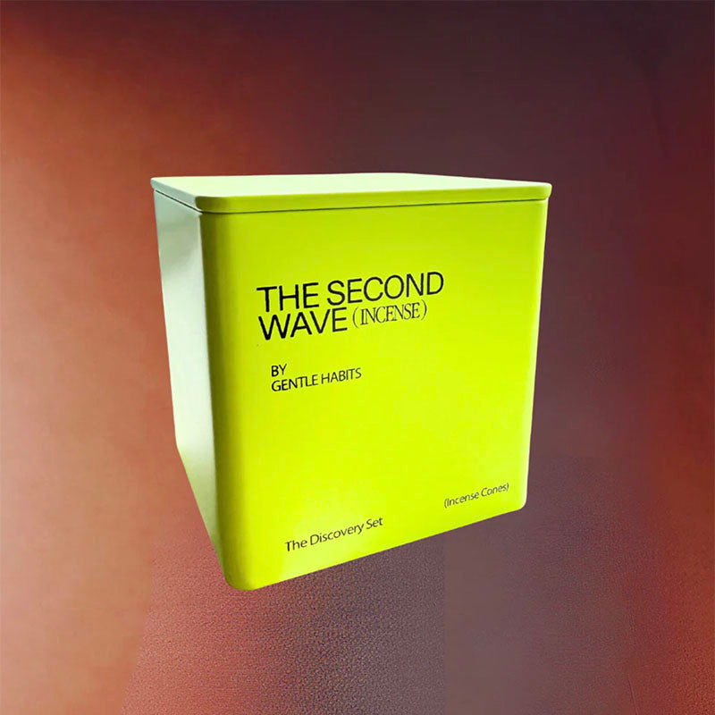 The Second Wave Incense Discovery Kit green tin