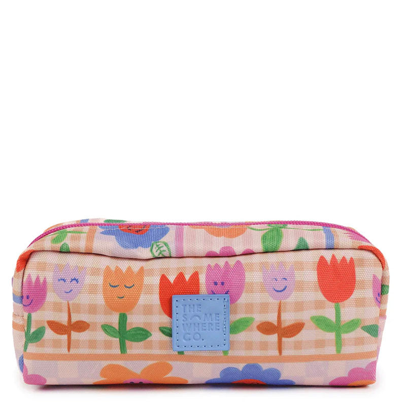 The Somewhere Co Mini Pencil Case - Flower Garden