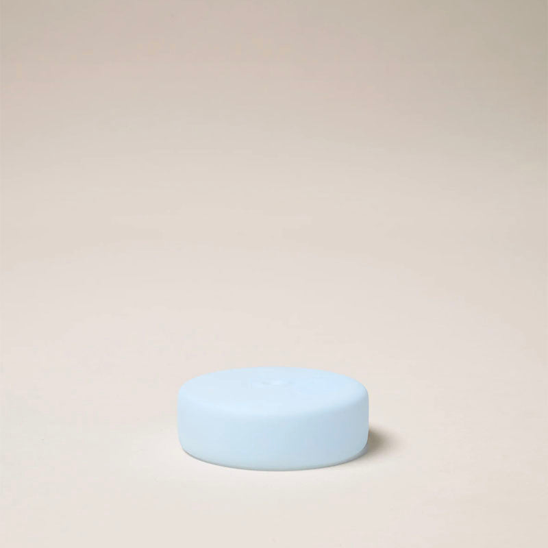 This Is Incense Frosted Glass Incense Holder - Large Blue