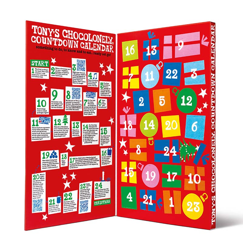 Tony's Chocolonely Advent Calendar