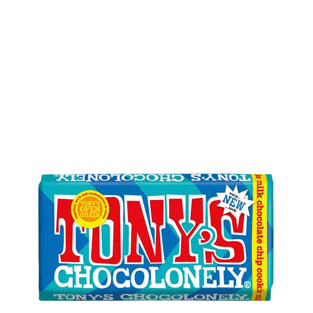 Tony's Chocolonely Milk Chocolate Chip Cookie Chocolate