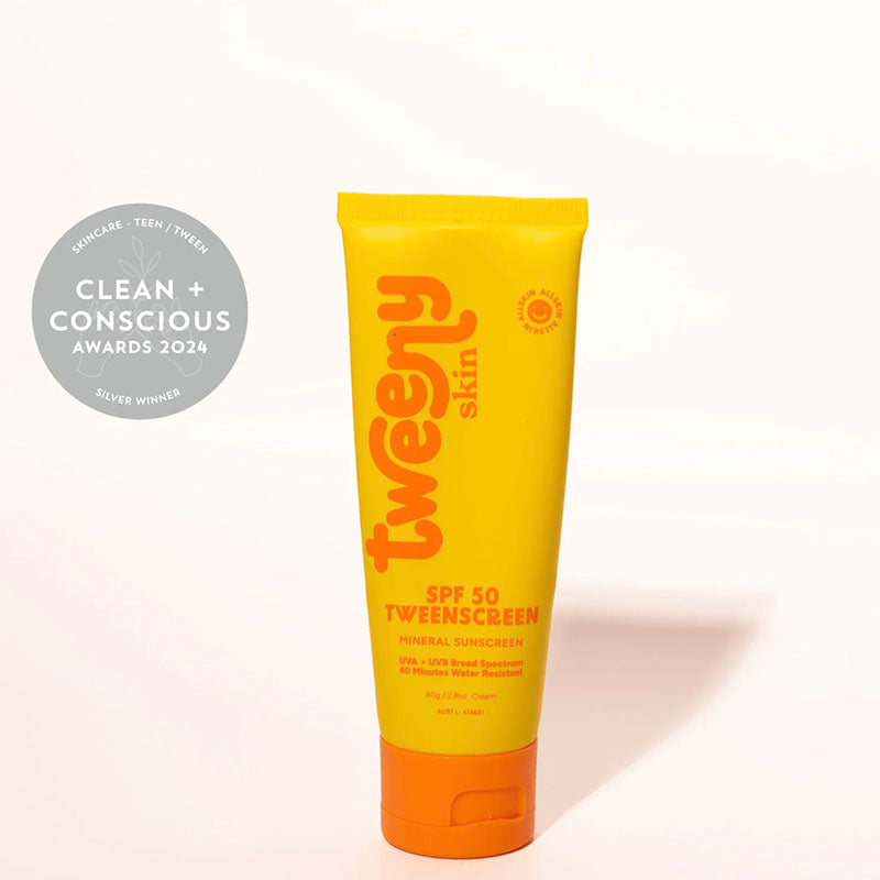 Tweeny Skincare TweenScreen SPF50+ Mineral Sunscreen