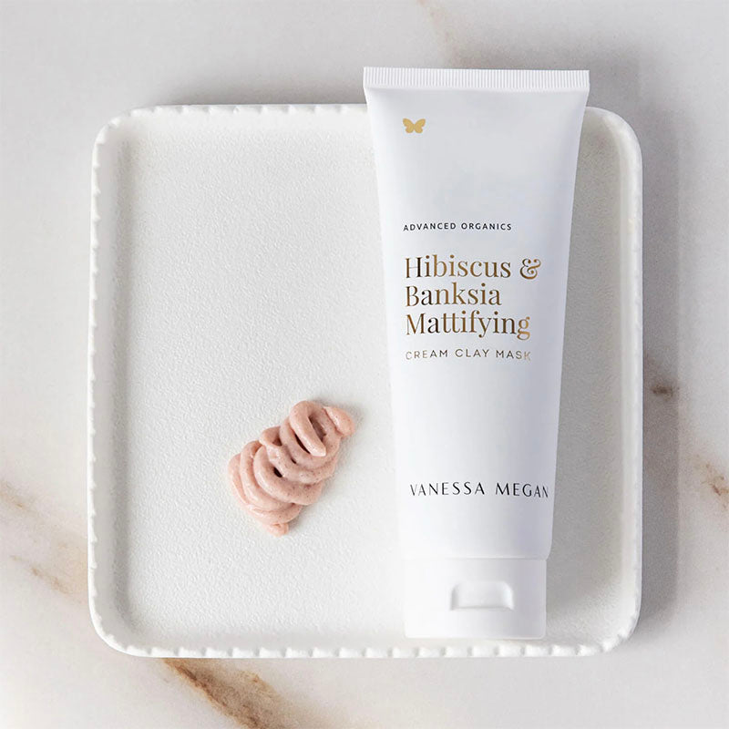Vanessa Megan Hibiscus & Banksia Mattifying Cream Clay Mask
