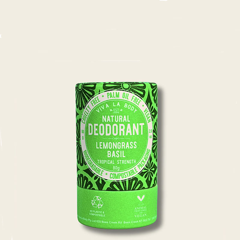 Viva La Body Natural Deodorant Stick - Basil Lemongrass