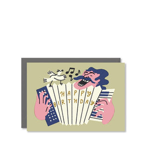 WRAP Birthday Accordian Card