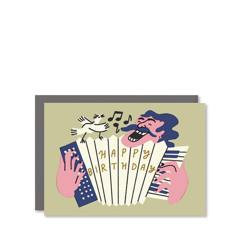 WRAP Birthday Accordian Card
