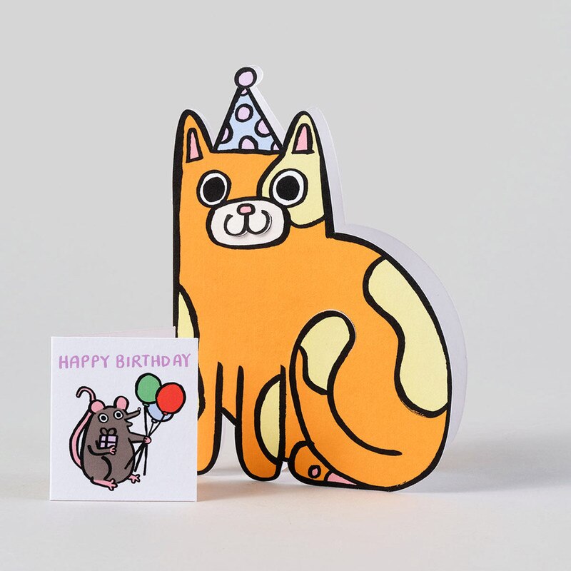 WRAP Cat with Mini Card