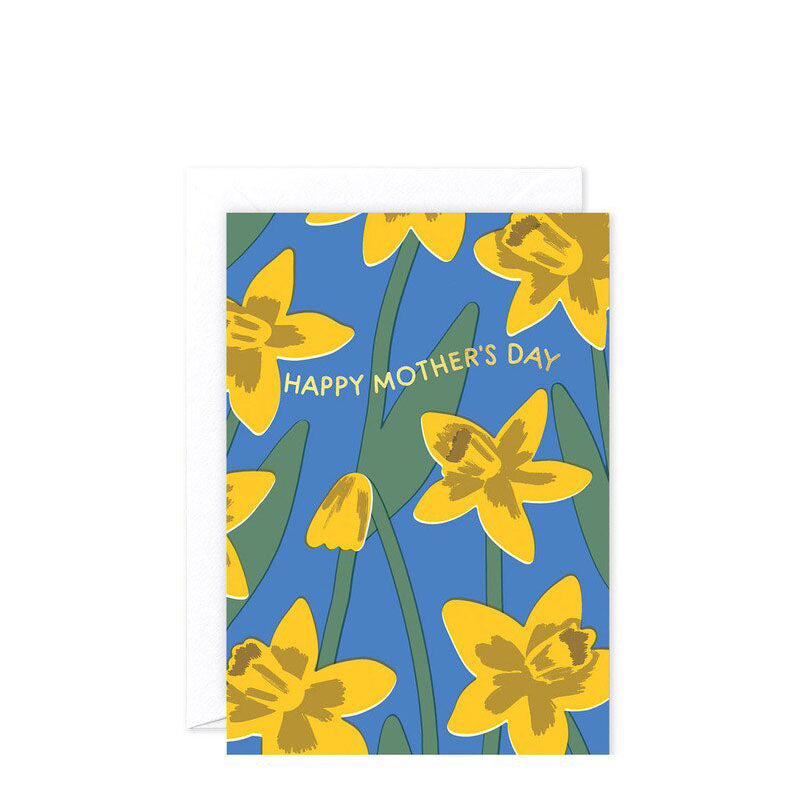 WRAP Daffodil Happy Mother's Day Card
