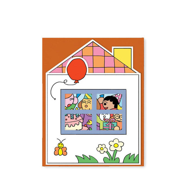 WRAP House Party Birthday Card