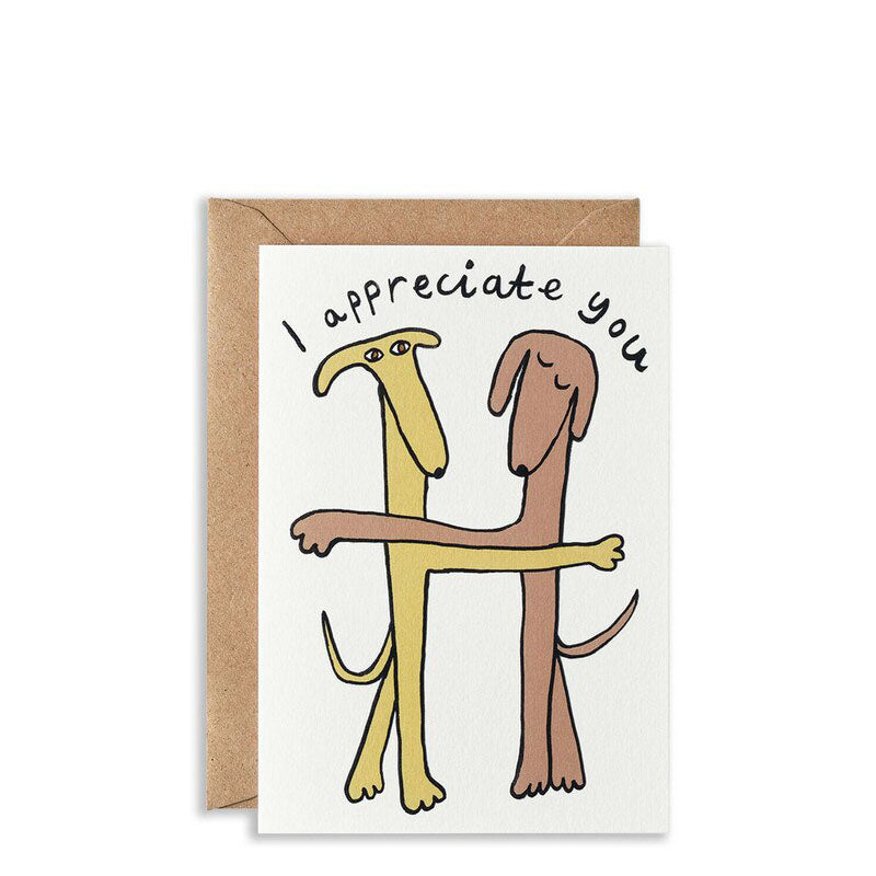 WRAP I Appreciate You Card