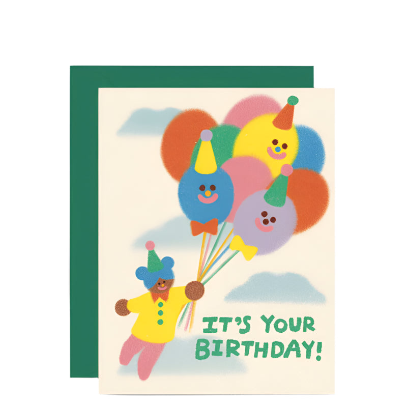 WRAP It's Your Birthday Balloons Card