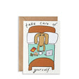 WRAP Take Care Of Yourself Card