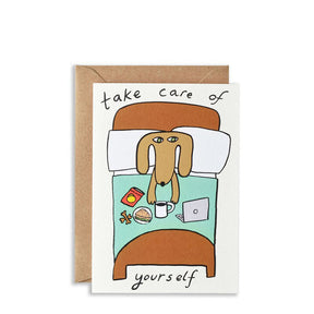 WRAP Take Care Of Yourself Card